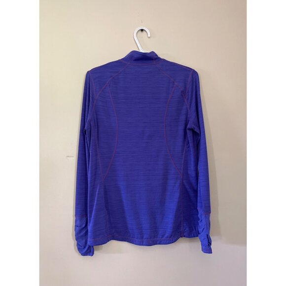 Kirkland Signature Womens Large Purple Stretch Nylon Full Zip Lightweight Jacket - Picture 2 of 4